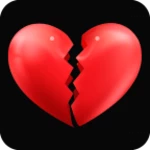 broken heart wallpaper android application logo